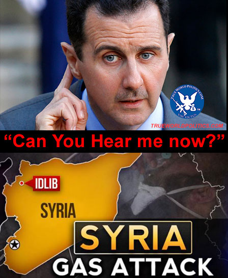 Syria and Bashar Al-Assad: Same CIA shit, different Arab country - Assad, can you hear me now?
