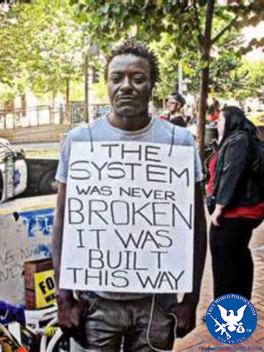 The System was never Broken, It was BUILT this Way